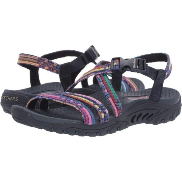 Womens Reggae Sew Me Boho Woven Strappy Slingback - Picture 4 of 8